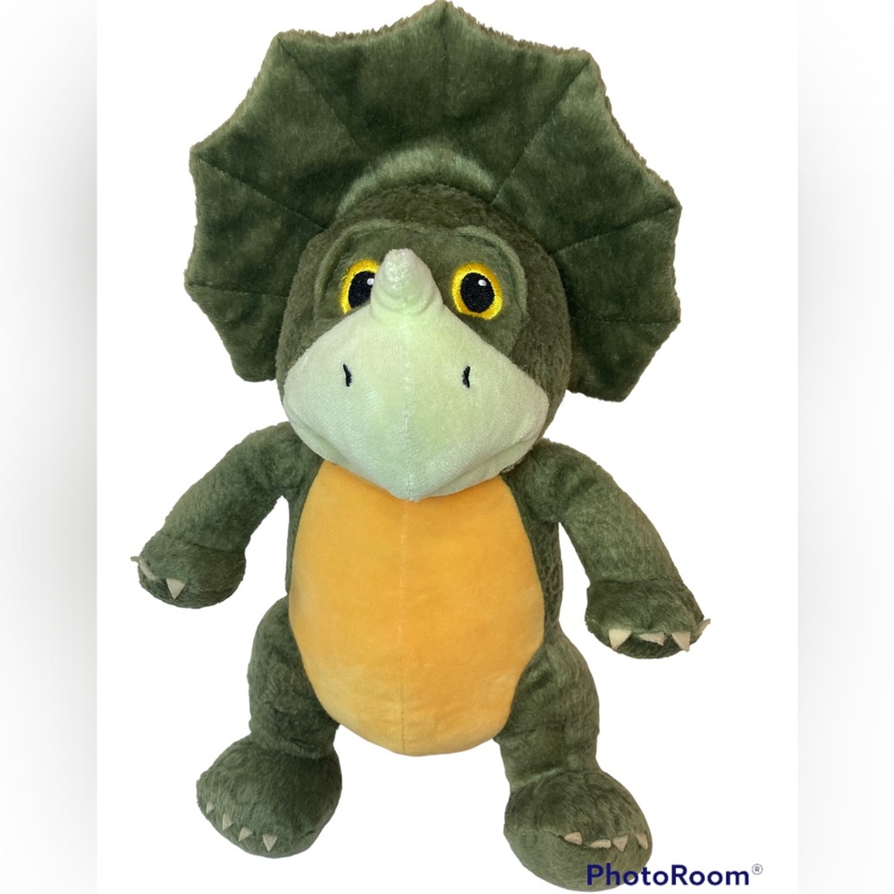 Kohls Cares Three Little Dinosaurs Triceratops Plush Stuffed Animal. No Tags